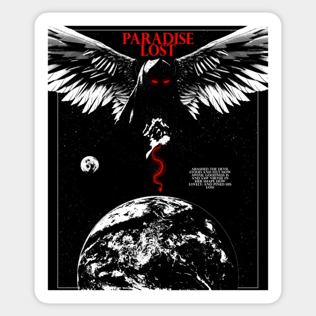 Paradise Lost Sticker by Boleskine